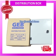 GEB METAL DISTRIBUTION BOX / MULTI DB BOX / ELECTRICAL BOX / KOTAK BESI 10X12X6 DB101206