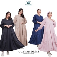 YESAMALIKA AALIYAH Dress | Toyobo Women's Gamis Shirt | Color Variants | All regular sizes