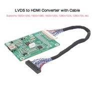 LVDS to HDMI Converter Adapter Board with Cable | Support 1920x1200, 1920x1080, 1600x1200, 1280x1024