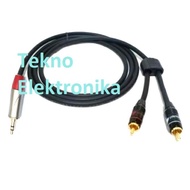 Canare JACK AUX Cable 3.5MM TRS STEREO TO RCA NAKAMICHI MALE 1.5 Meters 0203