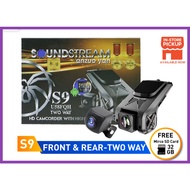 SOUNDSTREAM USB DVR Car F/R Camera HD Two Way Driving Video Recorder S9