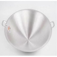 Kwali / Kuali Aluminium Cap Udang / Udang Kuali Tebal Aluminium Prawn Thick Wok Frying Pan page1/3 （