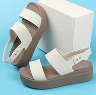 (Xả kho)sandal brolynk đế 5cm sandal cross chính hãng c.roc.s shoes  sandal nữ crocs