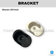 GANTUNGAN Wardrobe Bracket Wardrobe Bracket/ 3/ 4 Inch Bracket Clothes Hanger/ Wardrobe Hanger/