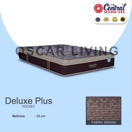 Central Kasur Springbed Deluxe Plus Pocket Spring Bed Tebal 33 Cm
