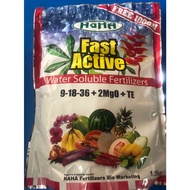 HAHA Fast Active Water Soluble Fertilizers 9-18-36