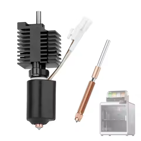 For Creality K2 Plus Ceramic Heating Block Hot end Kit Unicorn Quick Swap Nozzle 350°C High Temperat