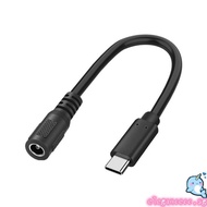 ELEGA Flexible 2 Wire DC35135 DC5521 Female To Type C Connector For Stable Low Voltages Devices Char