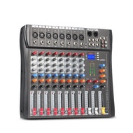 8-channel Professional Auo Mixer Dj Stage Console gital Sound Equipment with Fader Controller Computer CT 8 Auo Interface