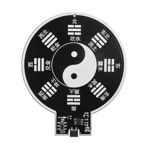 DC5V Schumann Wave Signal Generator 7.83Hz Ultra-Low Frequency Pulse Signal Generator Electromagneti