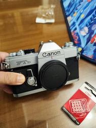 【售】Canon FTb QL純手動全金屬機械相機(有坦克機外號)附電池