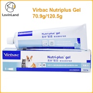 Virbac Nutriplus Gel 70.9g/120.5g Pet Dog Nutrition Gel High Energy Improve Immunity for Cats Nutrit