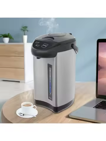 Electric Kettle, 4L 110V Stainless Steel Electric Water Boiler Kettle with 750W Fast Heating, 24-Hou