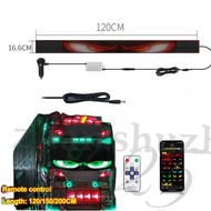 หน้าจอตาไฟ LED แบบยืดหยุ่น Devil Eye ควบคุมผ่านรีโมท + แอปมือถือ ใช้บลูทูธได้ สายแต่งรถห้ามพลาด