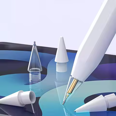 Replacement Pencil Tips for Apple Pencil 1/2/3th Apple Pencil Pro 4/6 Pcs 2B Soft Nibs for IPad Pro 