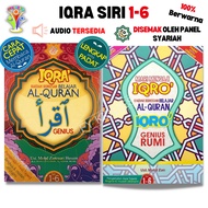 IQRA RUMI-IQRA GENIUS RUMI-IQRA SET LENGKAP 1-6-IQRA MALAYSIA-IQRA LENGKAP-IQRA KANAK-KANAK-BELAJAR 