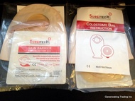 COLOSTOMY BAG SET 45MM (SURGITECH BRAND) x 4 SETS