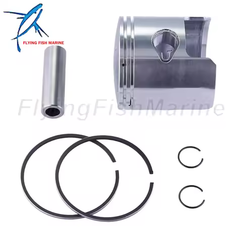 Outboard 3C8-00001-0 STD Piston Set & 356000110 346000110 Ring for Tohatsu Nissan M40D M50D 40HP 50H