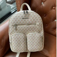 original 100% MK men's fashion zipper backpack multiple Sports backpack backpack laptop backpack