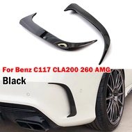 For Mercedes-Benz C117 W117 CLA 200 260 AMG 2013-2019 Car Rear Bumper Spoiler Air Vent Cover Side Ca