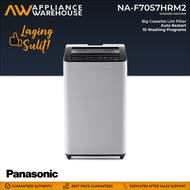 Panasonic NA-F70S7HRM2 7.0 Kg Fully Automatic Top Load Non-Inverter Washing Machine (NCR & R4A Deliv