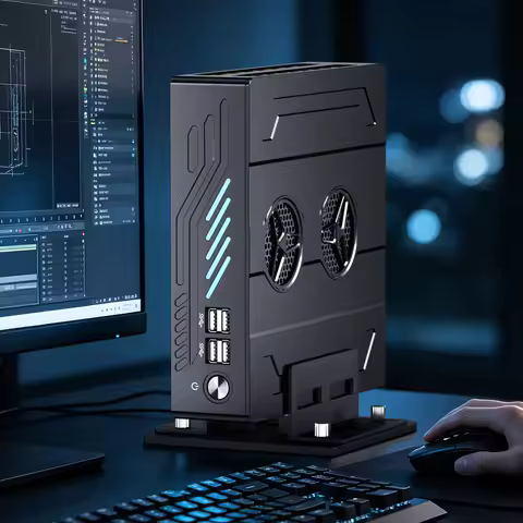 MSECORE MV9 Mini Gaming PC Intel Core i9-14900F i7-14700F RTX3050 6G Dedicated Card DDR5 NVMe SSD Wi