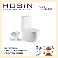 [HOSIN] Unix One-piece Toilet Bowl 009
