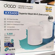 ＜荃灣門市現貨＞全新行貨 TP-Link DECO X60 AX5400 雙頻 WiFi 6 Mesh Router MESH WIFI 兩件裝