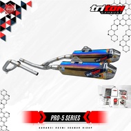 Crf 150l, Wr155, Klx 150 Double Muffler Racing Exhaust KLX 150, Crf, Wr 155 Fullsystem Original Trit
