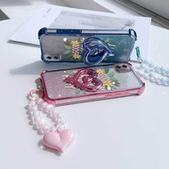 For Moto G54 Power/G56/G52/G54/G54 EUR Edition 3pcs(Warm-toned Daisy Phone Case+Lanyard+Stand) Desig