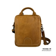 Extreme Leather Handle Sling Bag | Fits iPad Pro 9.7" I Full Grain Leather Sling Bags I Leather Cros