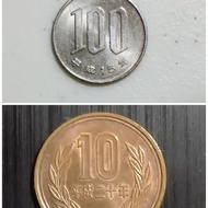 koin 100 10 yen jepang