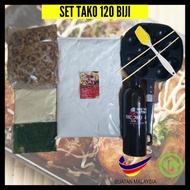 Set Takoyaki 120 Biji / Takoyaki Set DIY / Set Lengkap Mudah / Set Takoyaki Murah / Takoyaki Pan / P