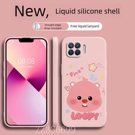 Casing OPPO A93 A73 RENO 4F F17 Pro F17 4G 5G Loopy phone case silicone protective cover
