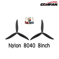 Nylon propeller Gemfan 8040 8X4X3 3 Blade 8inch Glass Fiber Nylon Propeller CW CCW Cinelifter Macro 