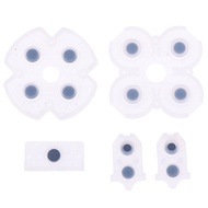 For Sony Playstation 4 PS4 Controller Conductive Silicone Buttons Rubber Pads For Game Replacement Parts