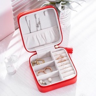 Ready Stock Jewelry Jewelry Box Necklace Ring Small Nail Korean Simple Version Jewelry Portable Stor