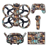Suitable for DJI AVATA2 Drone Sticker DJI goggles3 Glasses Protective Film Cartoon Sticker
