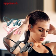 ~Applewish~ Bone- Conduction With Microphone Headset - Headset 5.0 Wireless Reduction Headset Noise Bluetooth Hands-