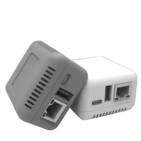 NP330 Printer Server LAN Net-work Bluetooth WIFI Function 100Mbps RJ45 Port USB 2.0 Universal Printe