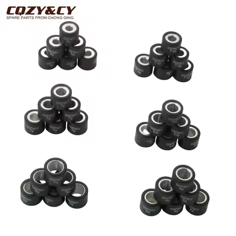 6pc Variator Racing Roller Weights 5g-8g 19x15.5mm For Piaggio Diesis Fly Free Delivery 50 Liberty N