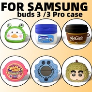 for Samsung Galaxy Buds3/buds 3 Pro Shockproof Headphone Case Cover Galaxy Buds 3 pro Shockproof Sil