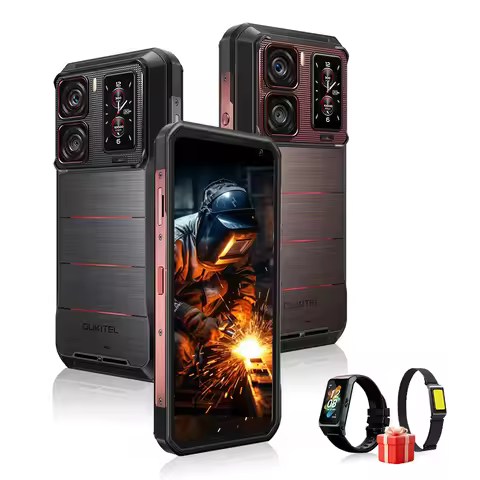 2025 NEW Oukitel WP300 Rugged Phone 6.78" FHD 120Hz Telephone Portable 36GB (12+24) GB+512GB 16000mA