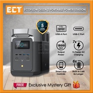 EcoFlow Delta 2 Portable Power Station with 6 outlets 1800W (Surge 2700W),1024WH Capacity and X-Stre