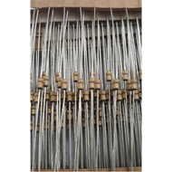 Resistor 0.25Watt 470Kilo 470 Kilo 470K Ohm Kuning Ungu Kuning Emas