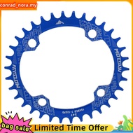 104BCD 34T Oval Narrow Wide  Bike Chainring Crank Star Ring Disc  Cycling Parts Set