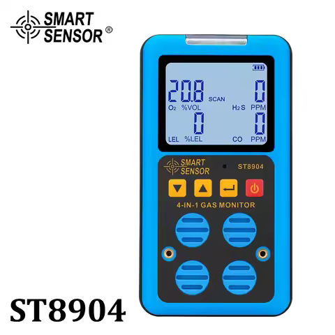 Professional Multifunctional Gas Detector Oxygen O2 Hydrogen Sulfide H2S Carbon Monoxide CO Combusti