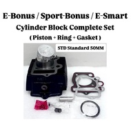 SYM E Bonus EBonus Sport Bonus SportBonus 110 115 E Smart ESmart E-Smart Cylinder Block 50 MM Comple