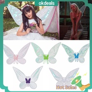 Halloween Cosplay Costume Party Favor Butterfly Fairy Wings Dress-Up Wings Costume Accessories