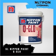 AT BERWARNA UNTUK DALAM &amp; LUAR RUMAH // Nippon Paint Q-Glo 5 Liter || Cat Warna Untuk Simen